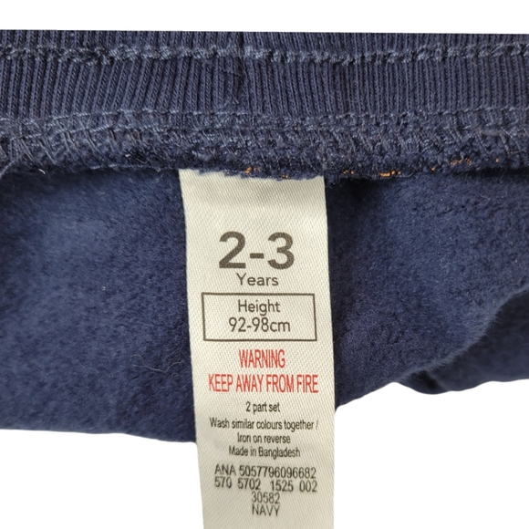 3/$20 GEORGE Unisex Sweatpants with Elasticated Waist & Drawstring Size 2-3 Y - Picture 8 of 9